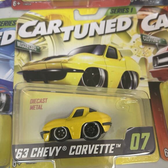 Car Tuned Series 1 Full Set of 8  Die cast Cars 1:64 New Sealed Box - Picture 12 of 13